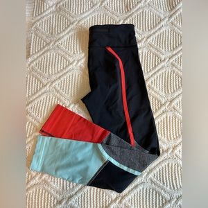 Lululemon Color Block Leggings